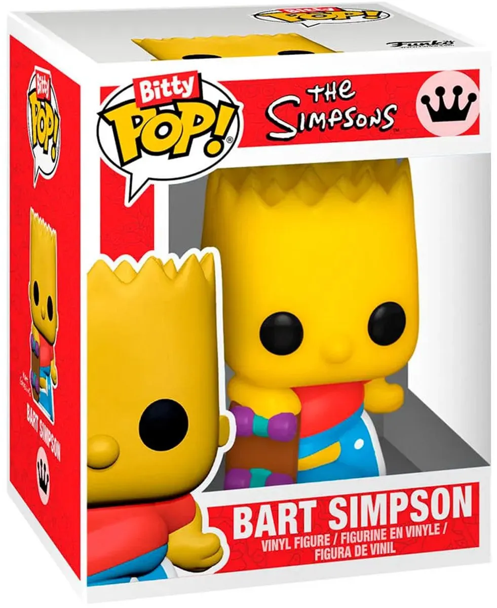 Funko Bitty Pop! The Simpsons - Bart Simpson/Mr. Burns/Krusty the Clown - Multicolor