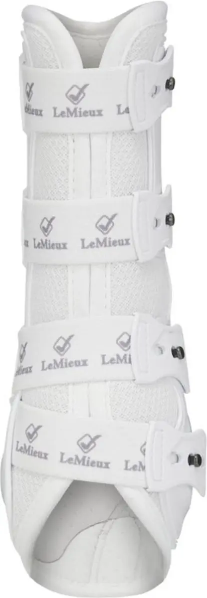 Lemieux Ultramesh Snug Boots Hind Beenbeschermers - M - Wit