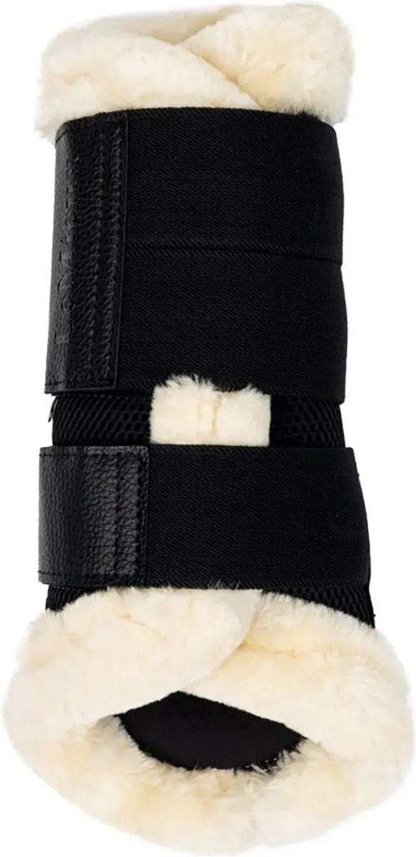 Lemieux Fleece Edge Beenbeschermers XL - Wit-beige