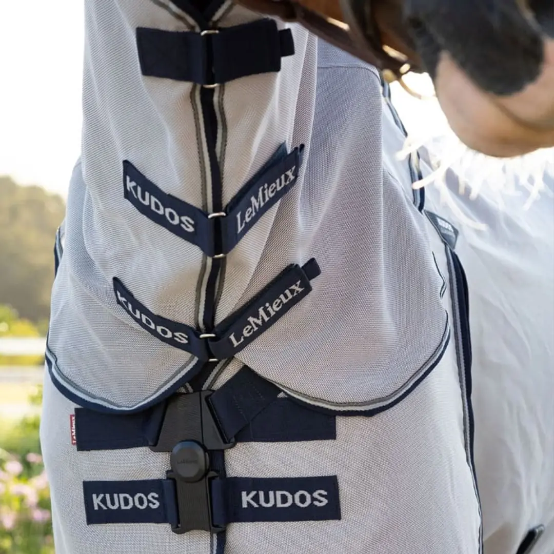 LeMieux Kudos Gladiator Fly Rug Grijs