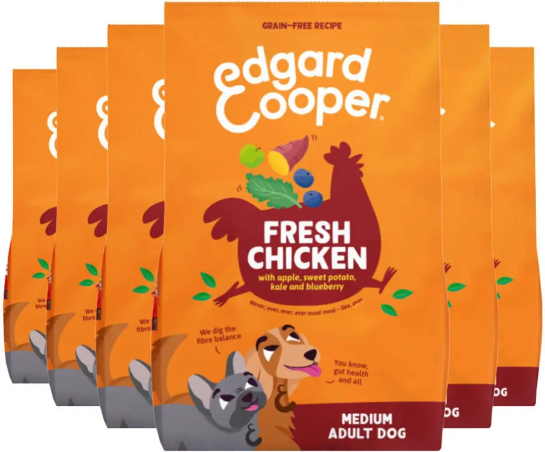 Edgard & Cooper Droog Hondenvoer Kip Medium