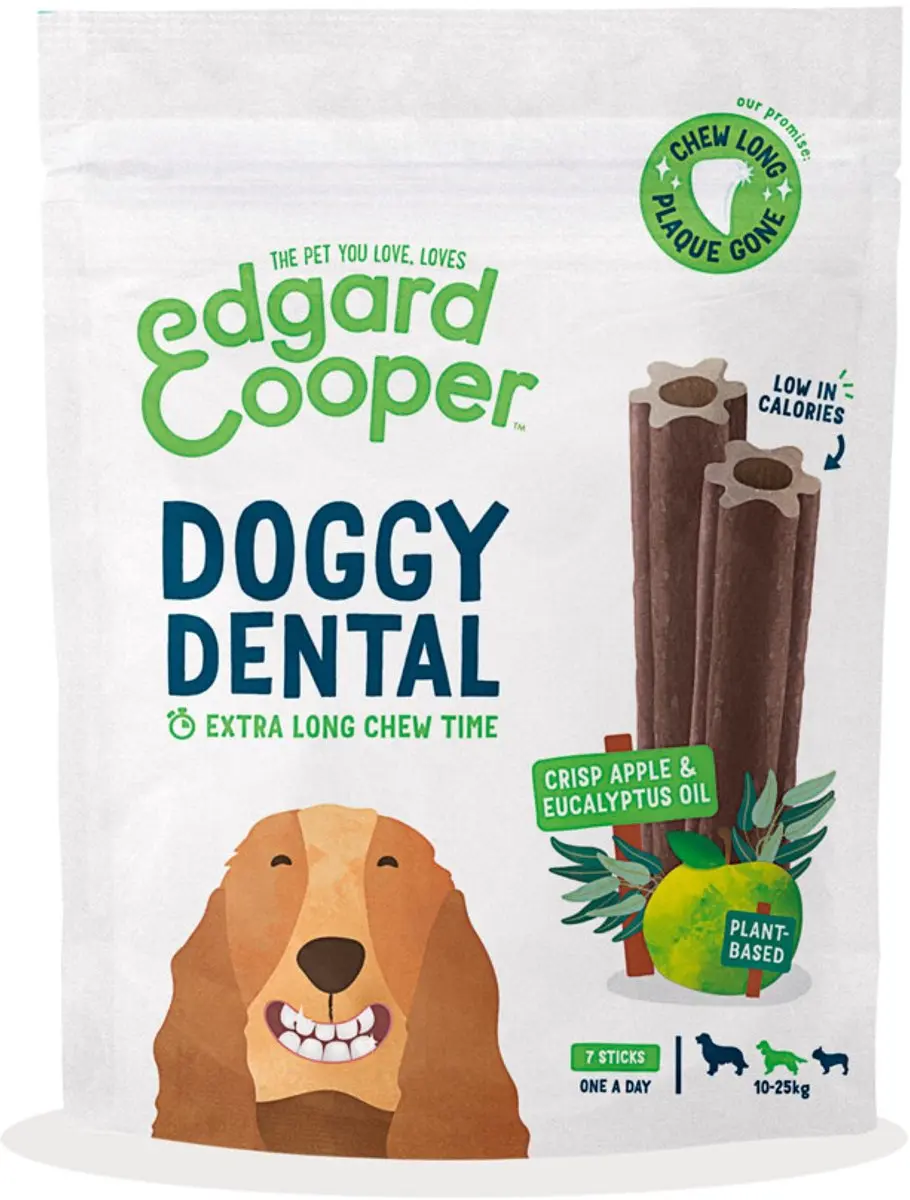 Edgard & Cooper Doggy Dental Appel - 8 Stuks - afbeelding 6 van 6