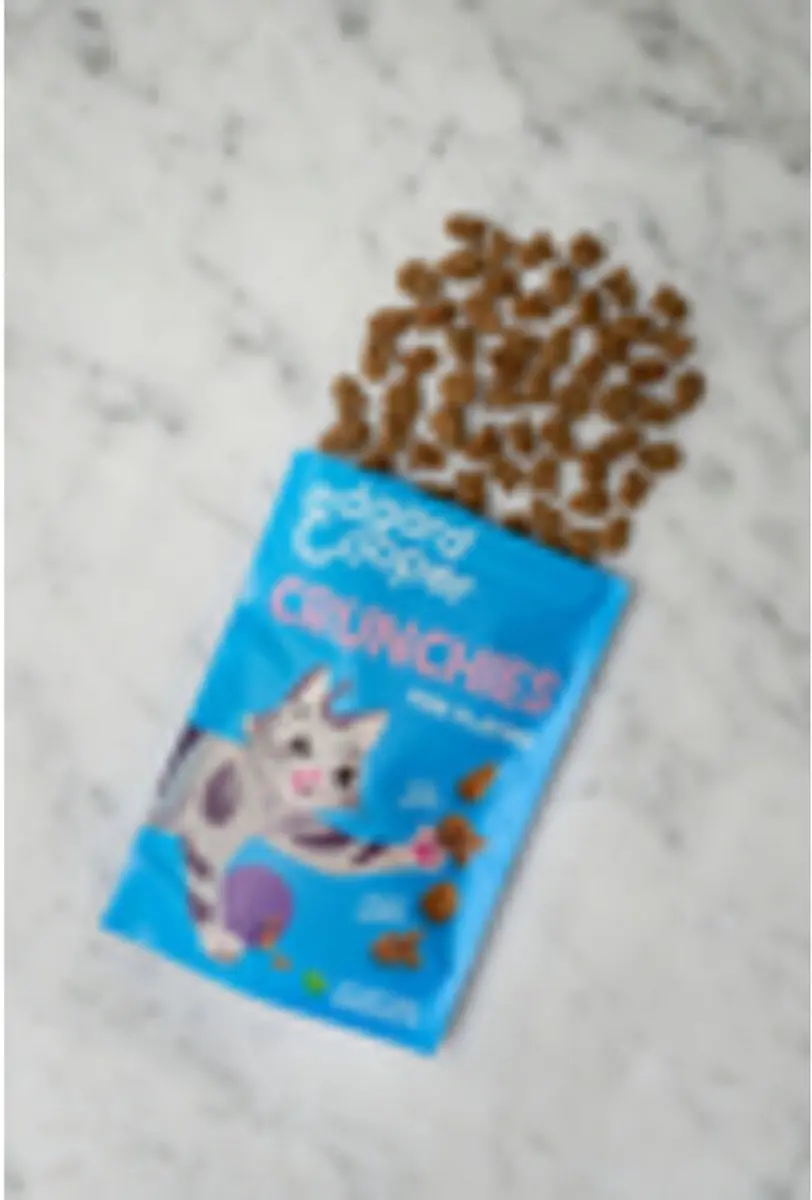 Edgard & Cooper Adult Crunchies Kattensnack Zalm - 8x50g