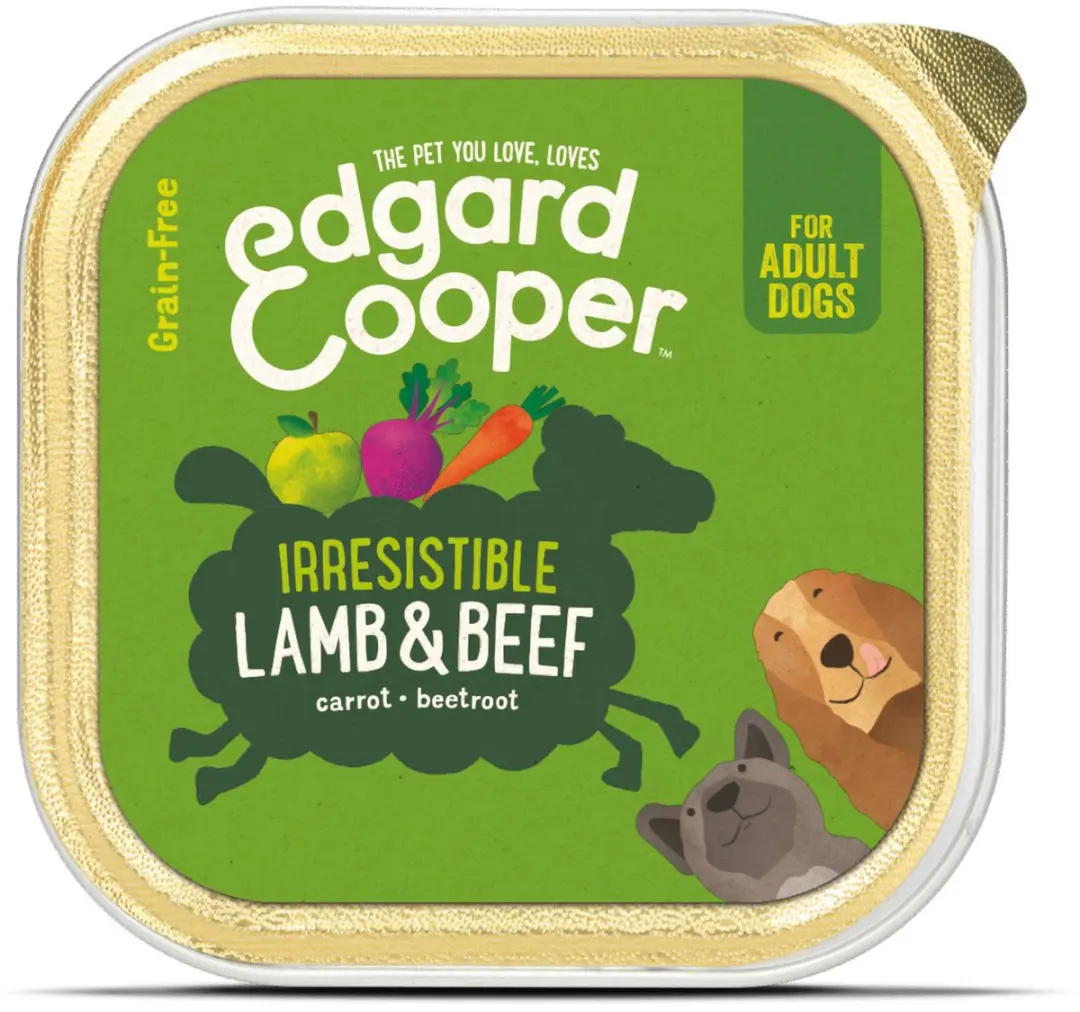 Edgard & Cooper Kuipje Hondenvoer Lam