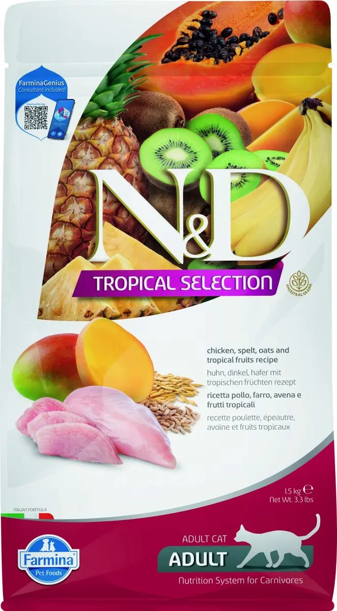 N&D Cat Tropical Selection Chicken 1,5 kg