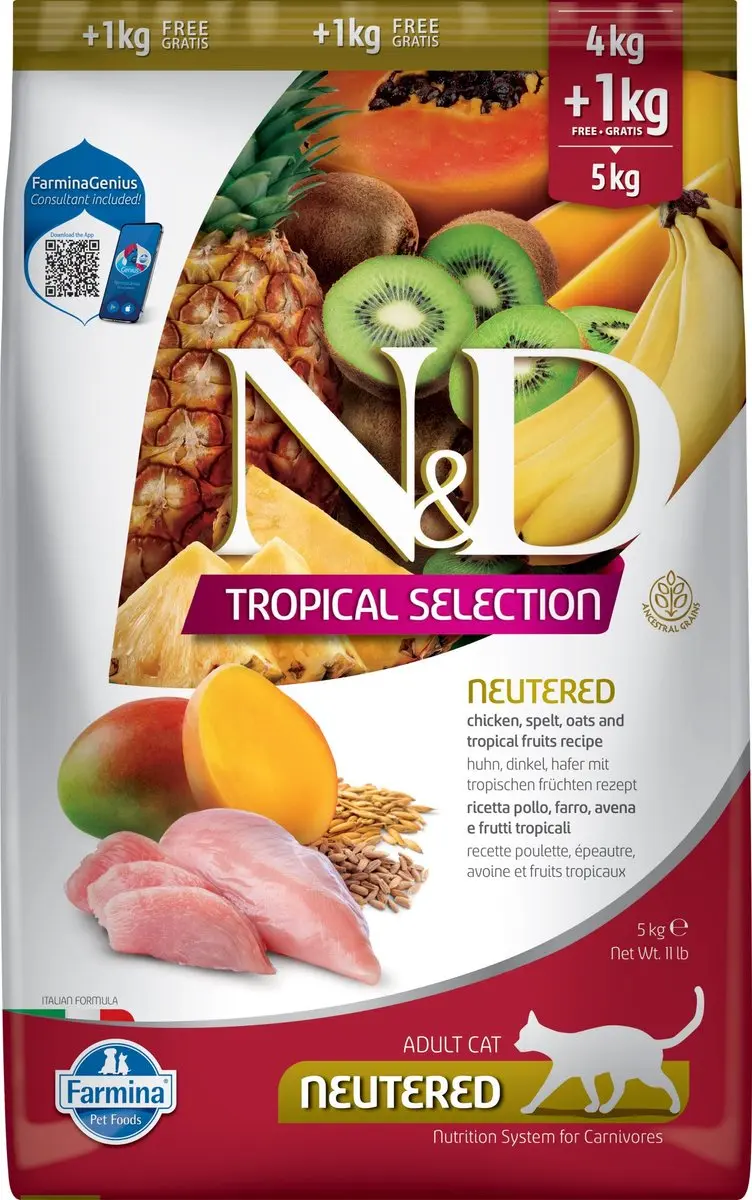 N&D Cat Tropical Selection Chicken 5kg