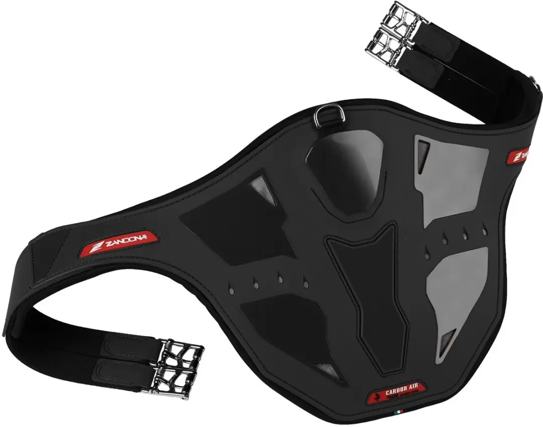 Zandona Carbon Air Buikflapsingel Black 125 cm