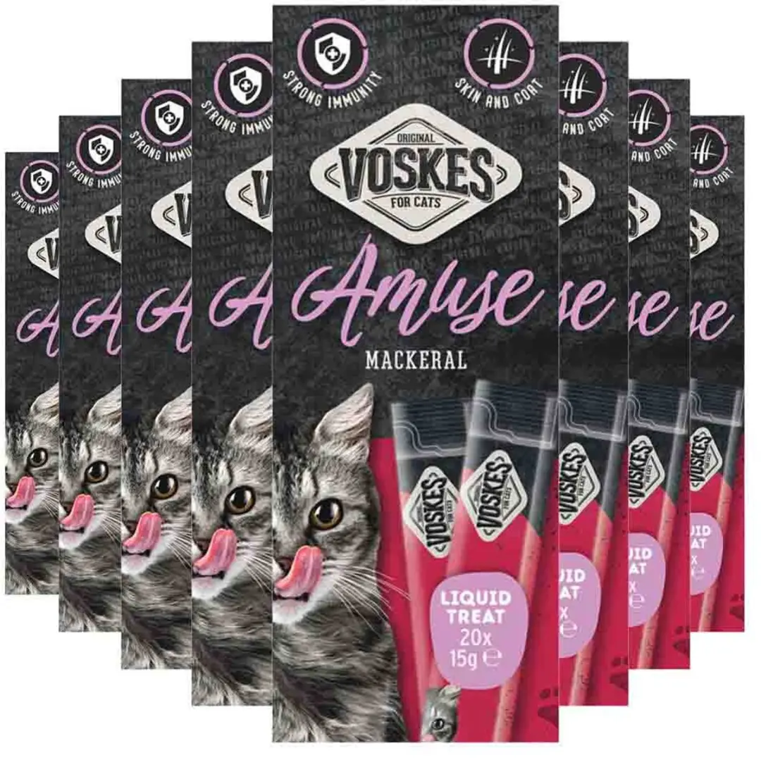 Voskes Kattensnack Liquid Treat Makreel