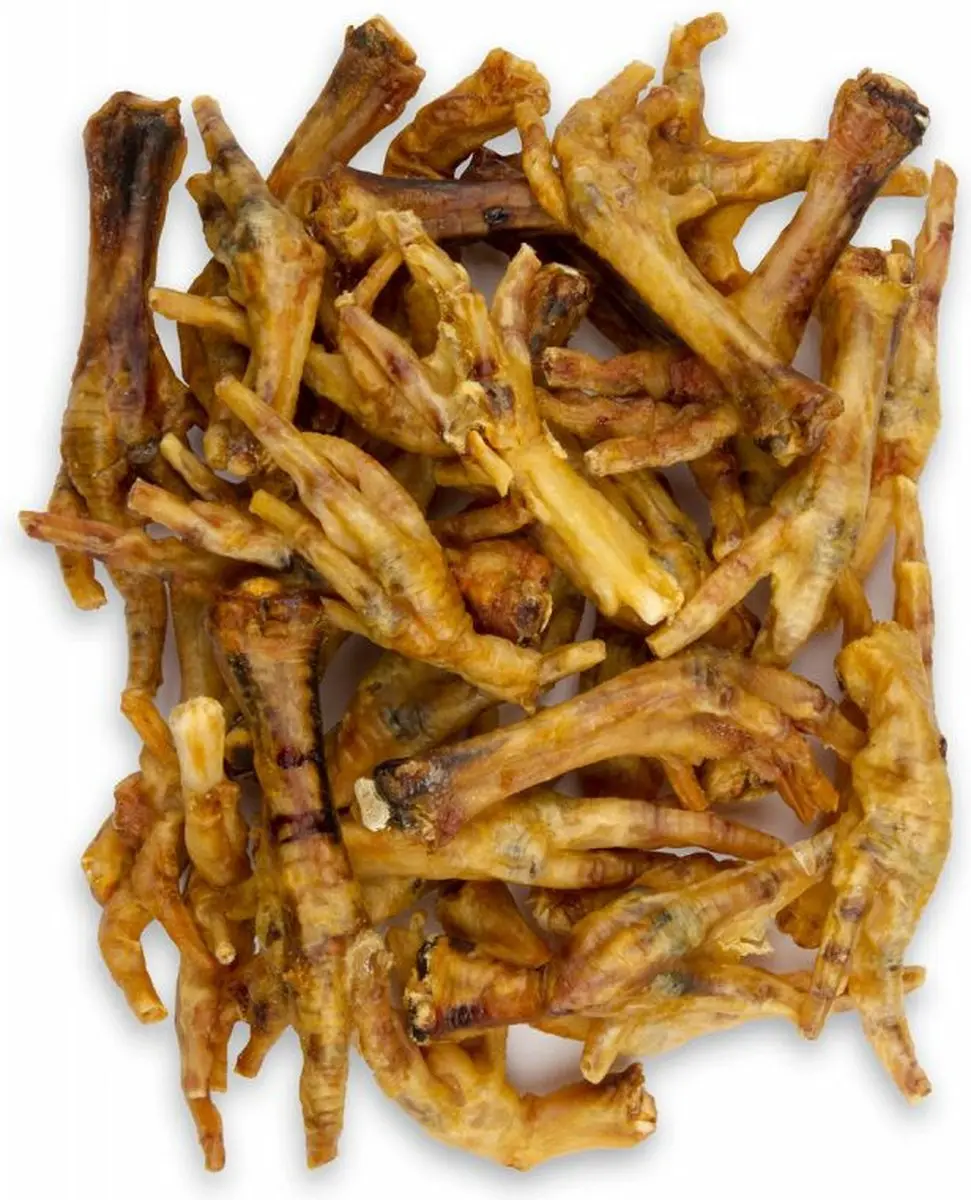 Voskes Hondensnacks Kippenpoten 500g
