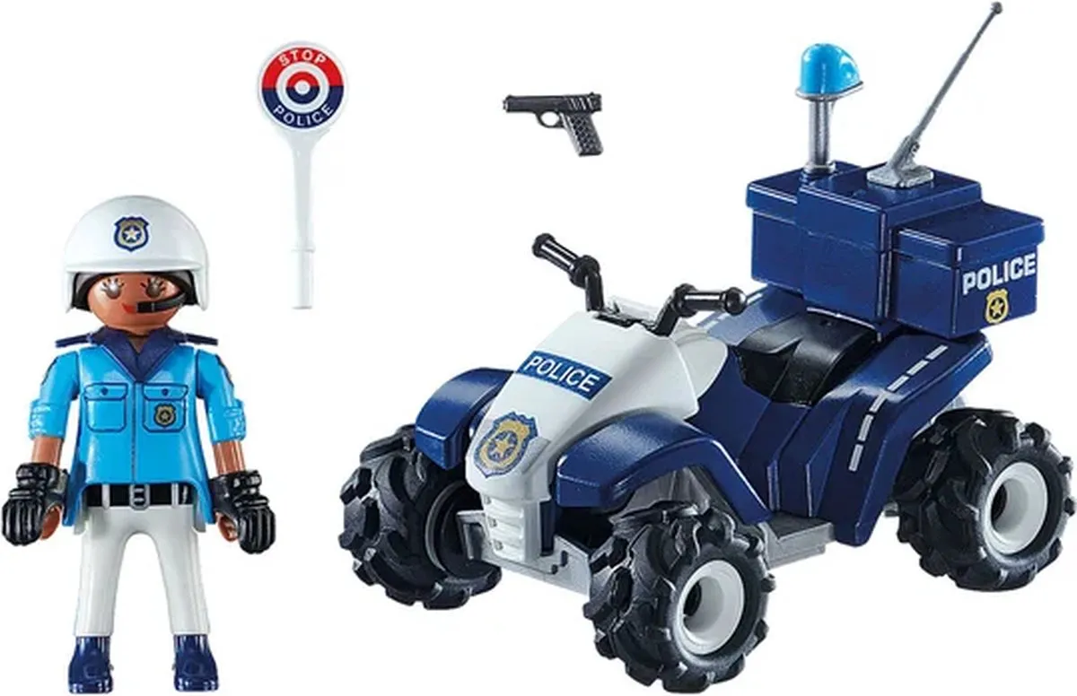 Playmobil City Action Speed Quad 71092 - Politie