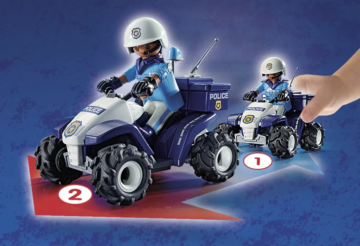 Playmobil City Action Speed Quad 71092 - Politie - afbeelding 6 van 6