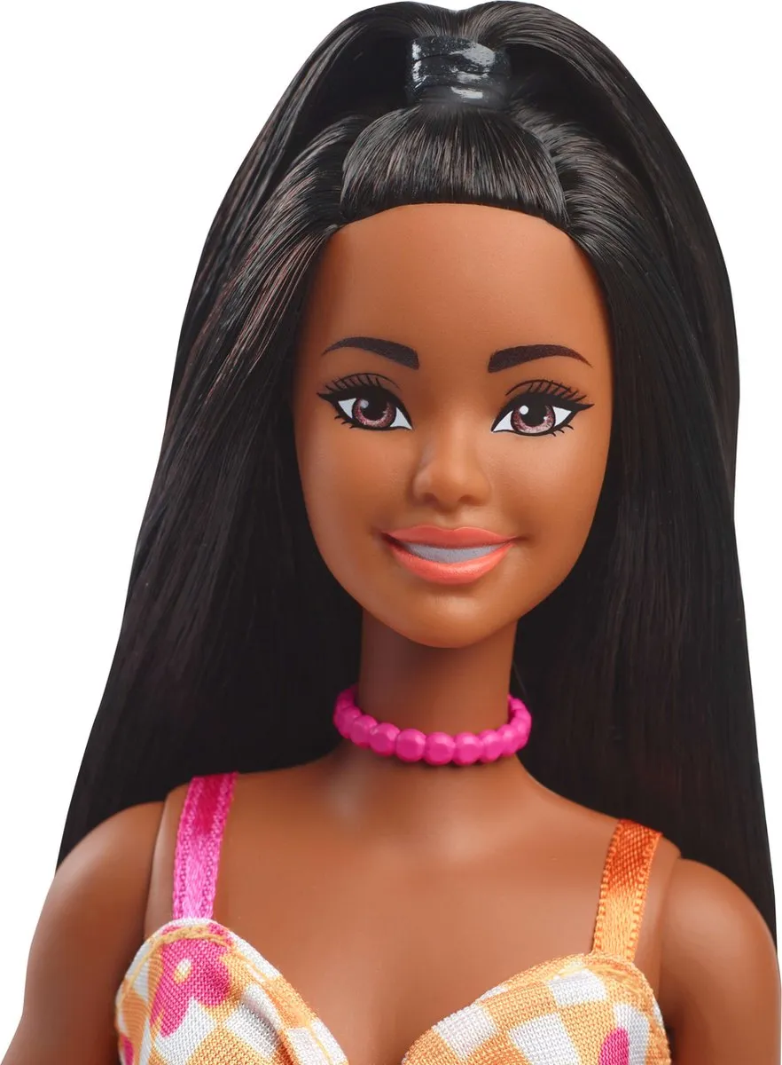Barbie Fashionista Pop HYT91 - Pop met zwart haar - Multicolor