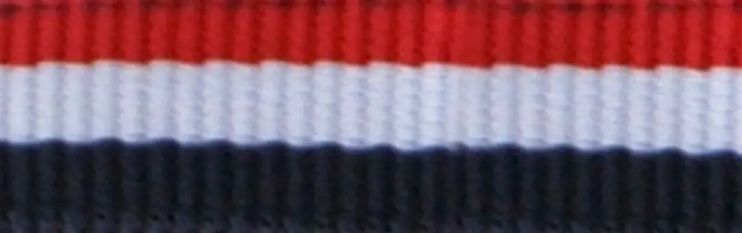 QHP Halster Cob - Rood/Wit/Blauw