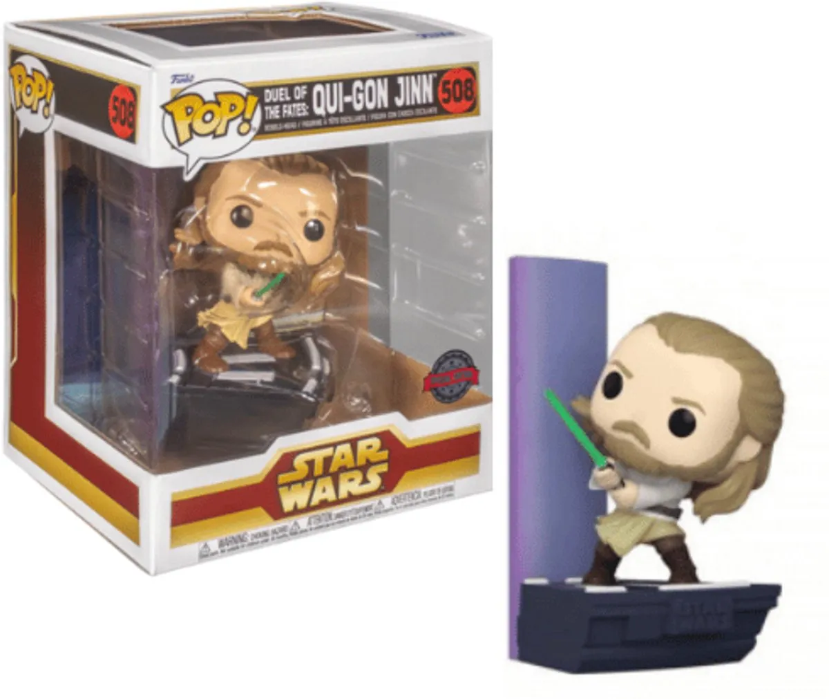 Funko Pop! Qui-Gon Jinn Star Wars Episode I - Multi