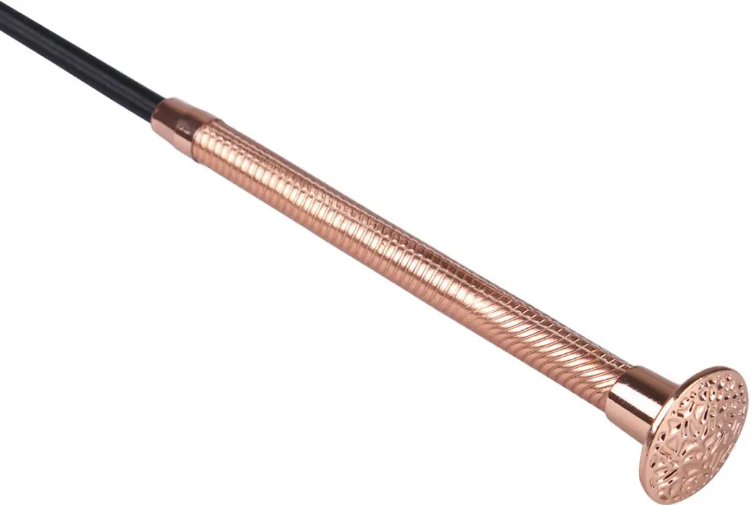 QHP Dressuurstok Spiral - Roze - afbeelding 5 van 6