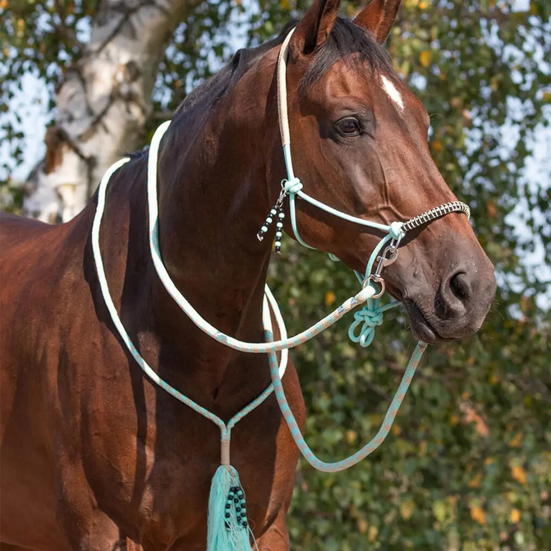 QHP Touwhalster Combi Liberty - Pony Groen