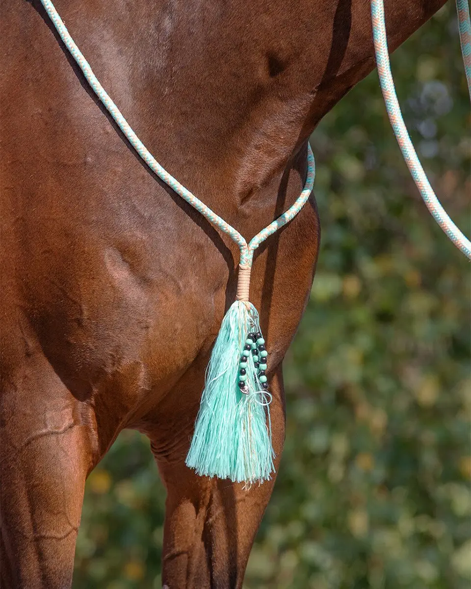QHP Touwhalster Combi Liberty - Pony Groen