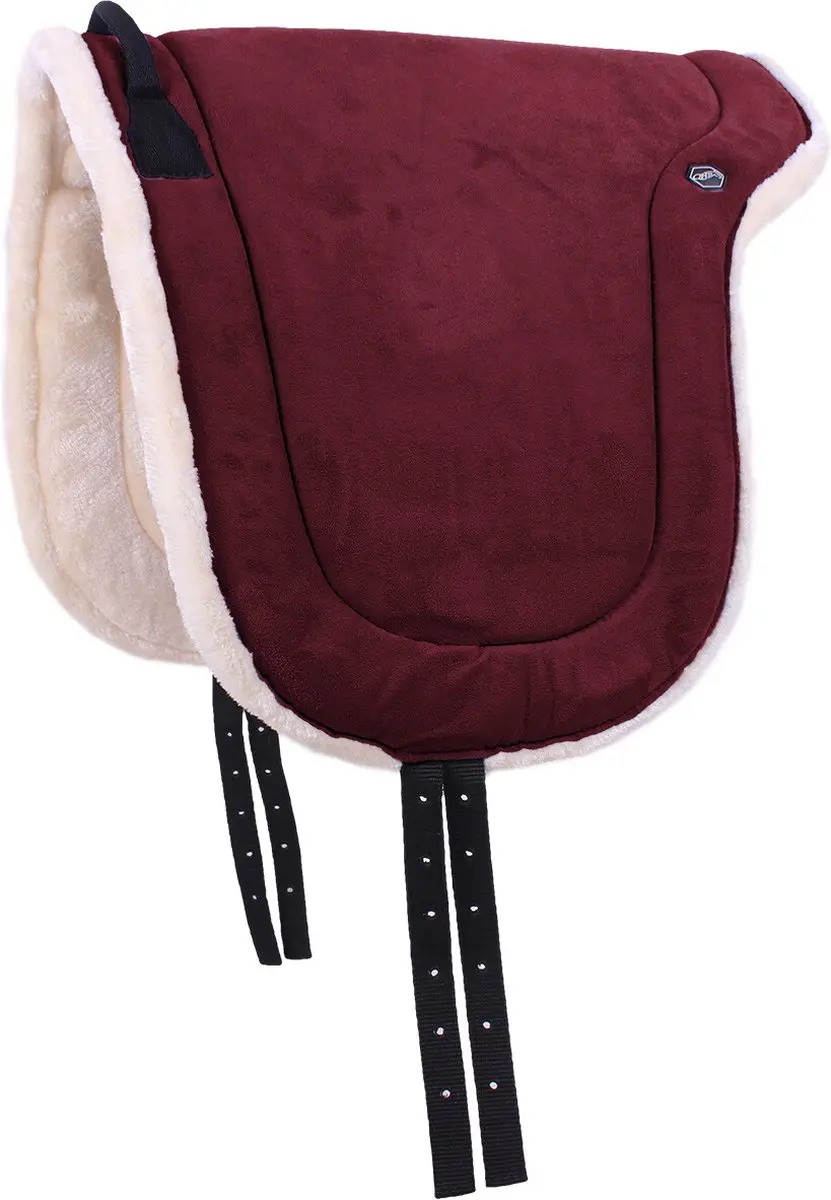 QHP Bareback Pad Bordeaux