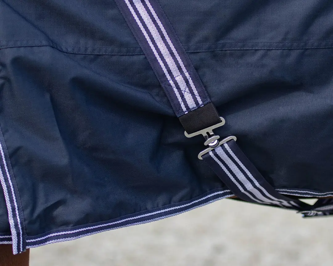 QHP Turnout Luxe Deken 135cm - Donkerblauw