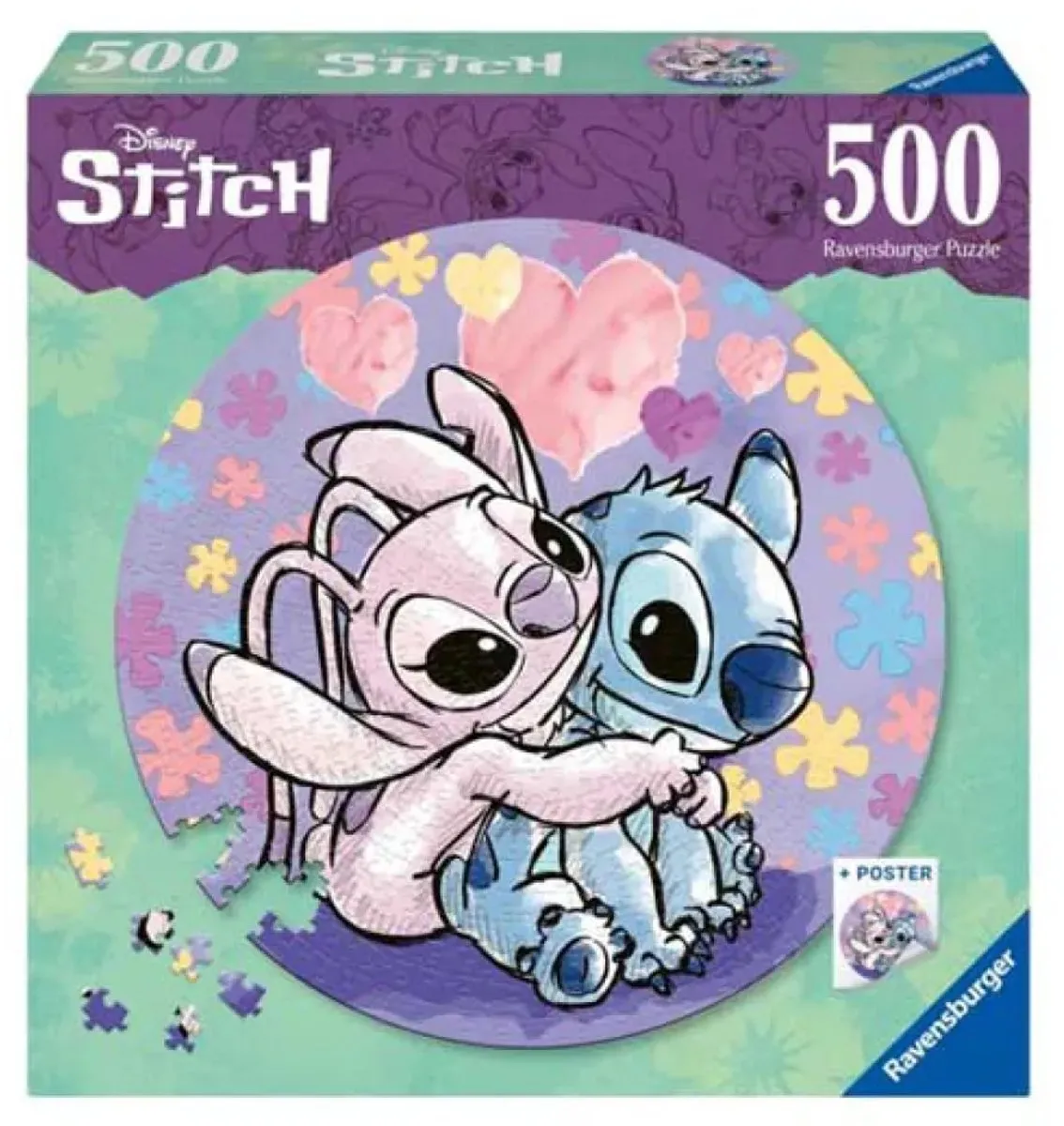 Ravensburger Disney Stitch Legpuzzel 500 Stuks - Multicolor - afbeelding 6 van 6