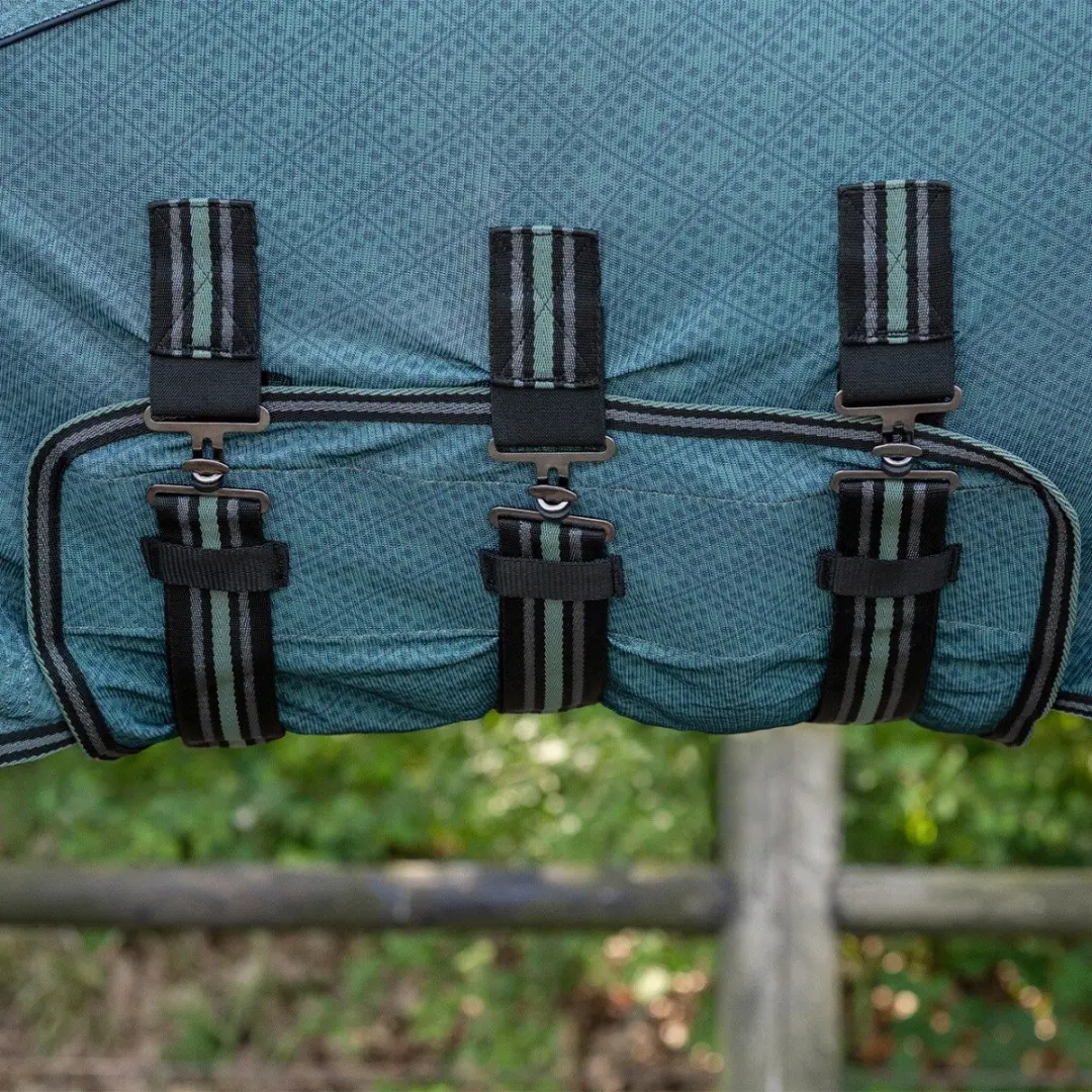 QHP Vliegendeken Ocean Breeze - 165cm Wit - afbeelding 3 van 6