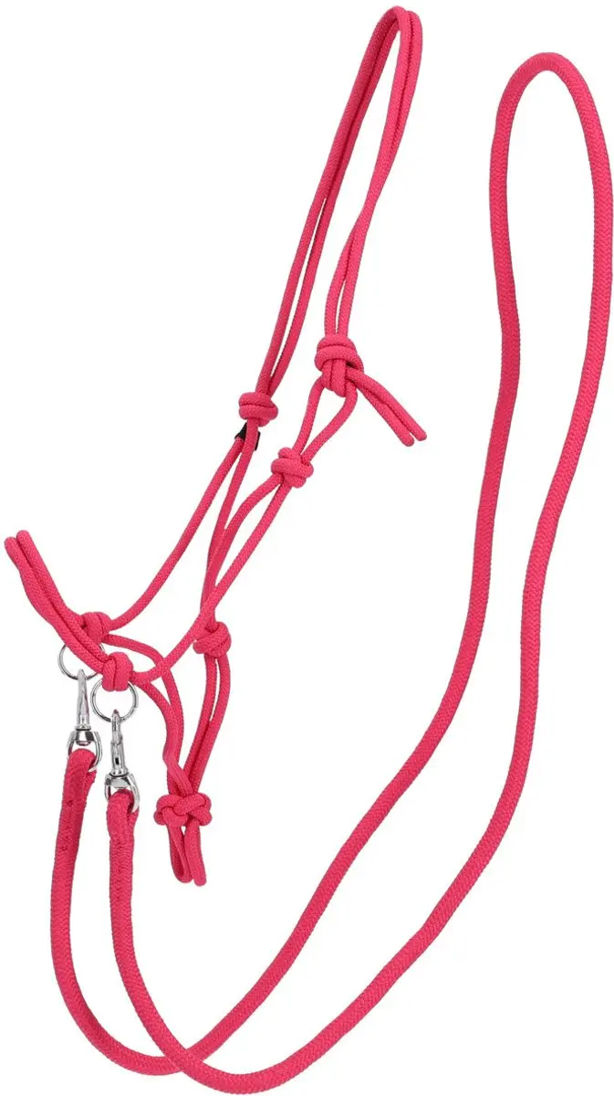 QHP TOUWHALSTER COLOR MET TEUGEL Roze