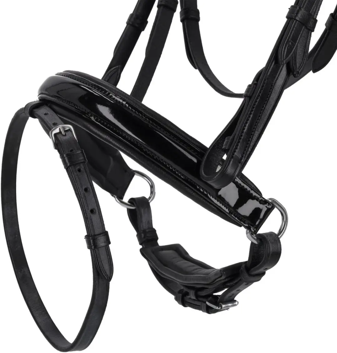 QHP Hoofdstel Sunset - Pony - Zwart - afbeelding 2 van 6