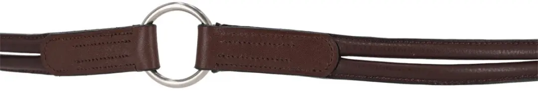 QHP Halstouw Leer Liberta Cob - Bruin