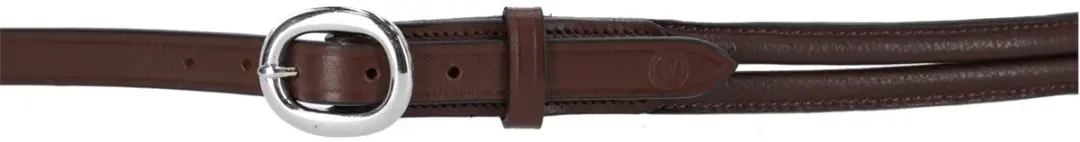 QHP Halstouw Leer Liberta Cob - Bruin