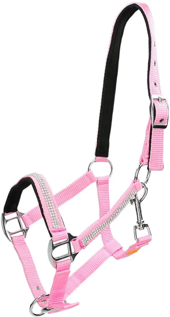 Epplejeck Veulenhalster Epplejeck Strass Roze