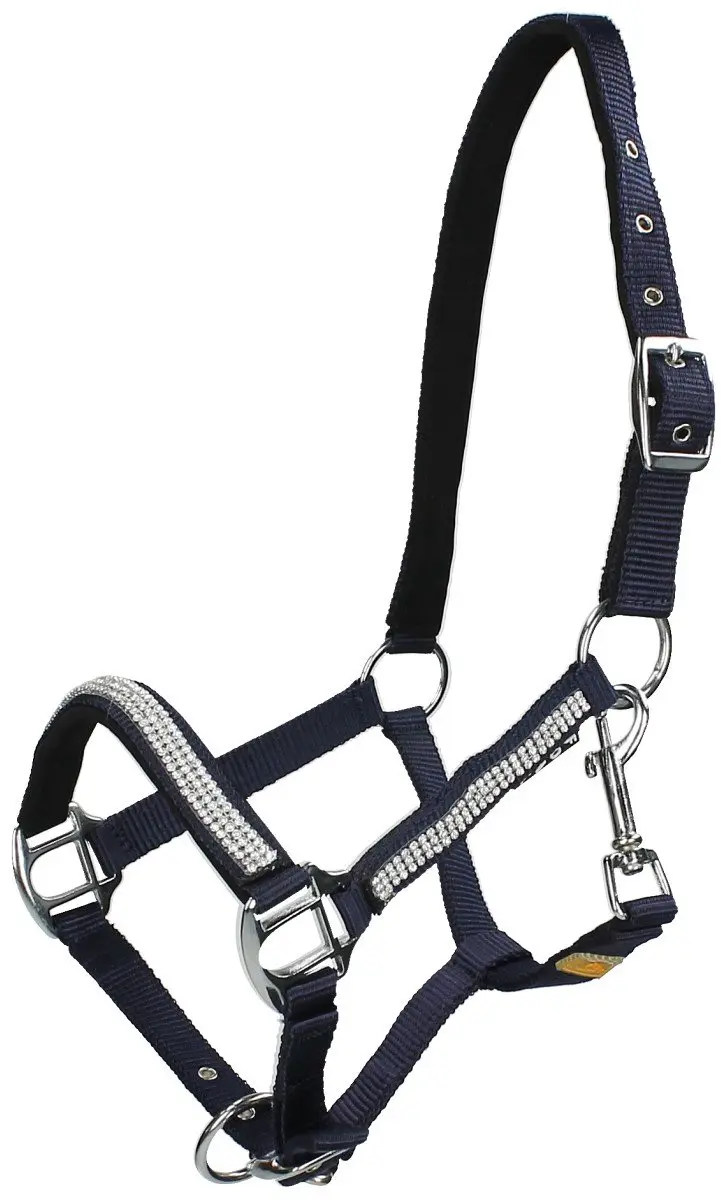 Epplejeck Veulenhalster Epplejeck Strass Donkerblauw