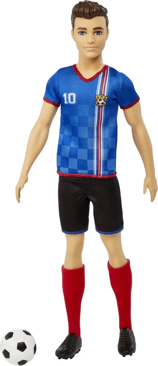 Barbie Ken Voetballer