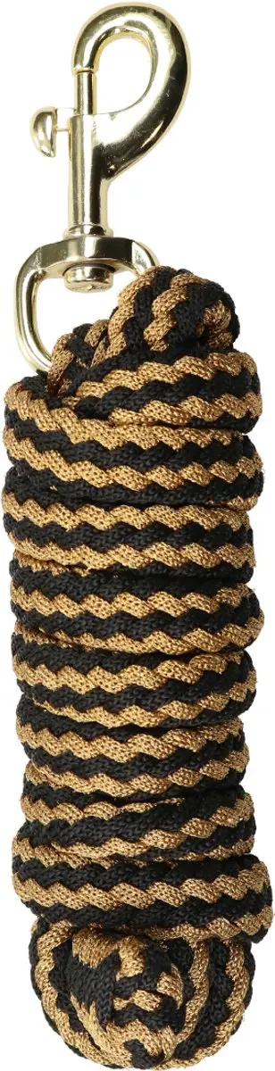 Horsegear Halstertouw Horsegear Hglyx Zwart-goud