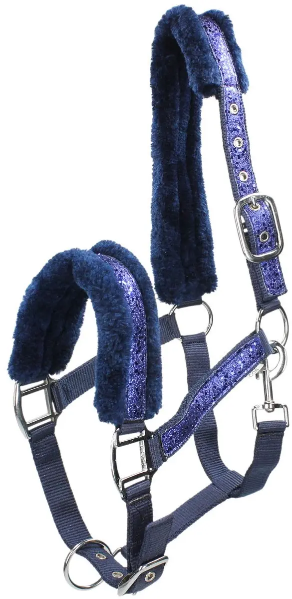 Epplejeck Glamour Halster Cob - Donkerblauw - afbeelding 5 van 6