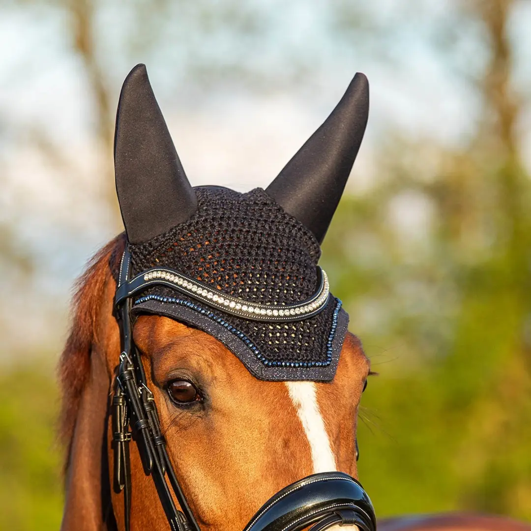 Horsegear Oornetje HGG Glittery Soundless Cob