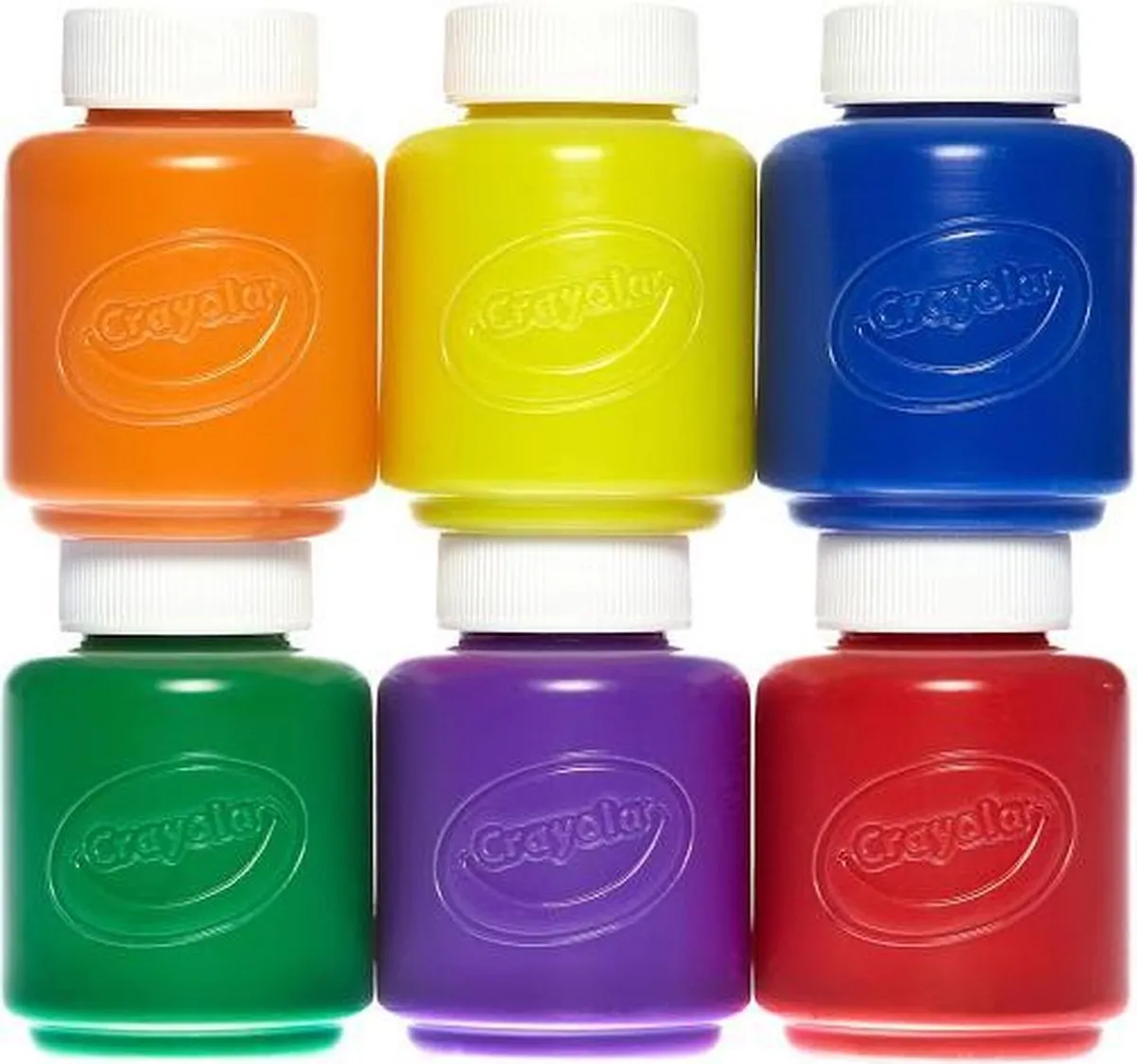 Crayola Afwasbare Verf Hobbypakket - 6 Stuks Primaire Kleuren