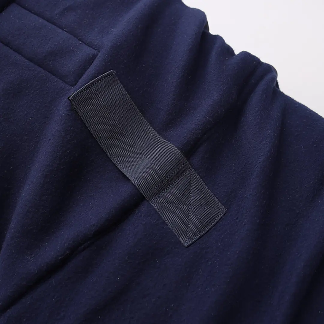 Horsegear HGroll Up Neck Zweetdeken 135/185cm - Donkerblauw