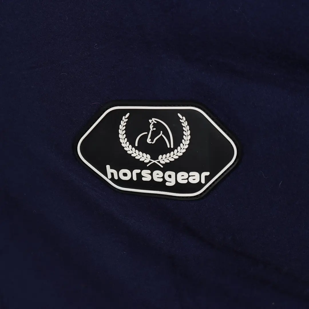 Horsegear HGroll Up Neck Zweetdeken 135/185cm - Donkerblauw