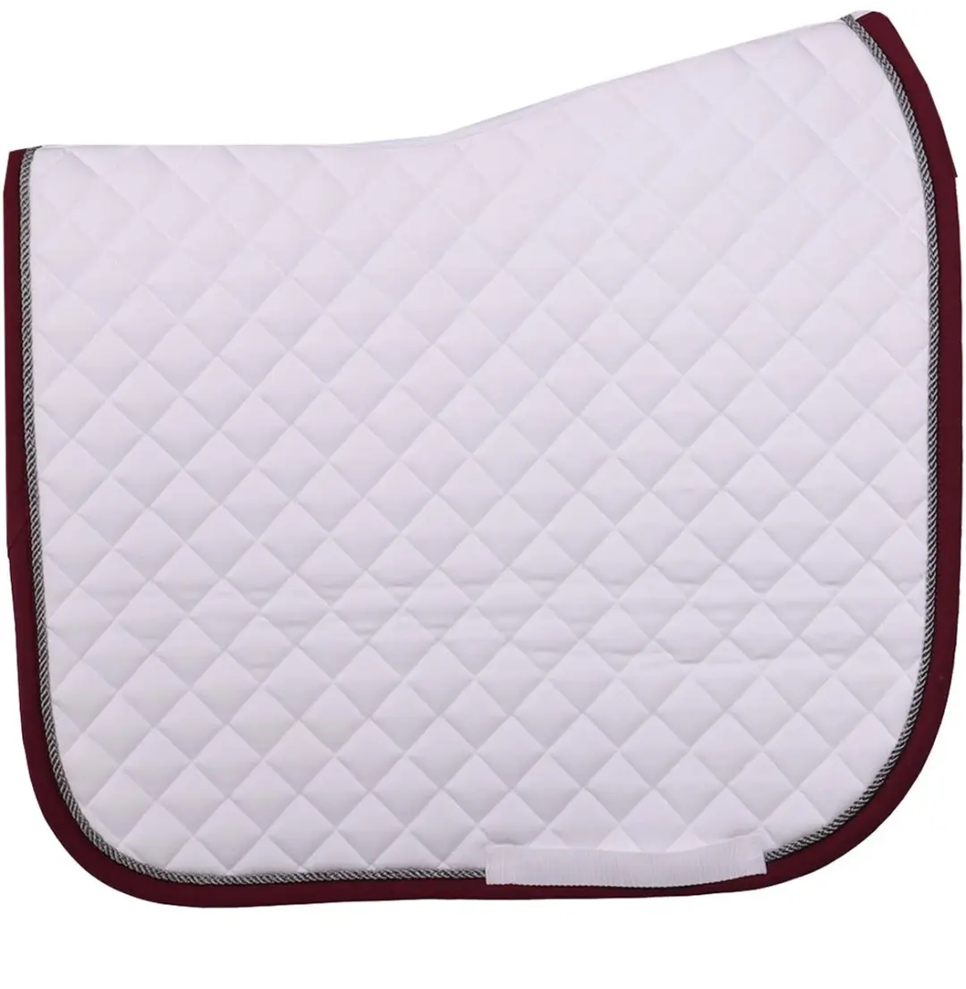 Horsegear Zadeldek Horsegear Hgkemble Dressuur Wit-rood