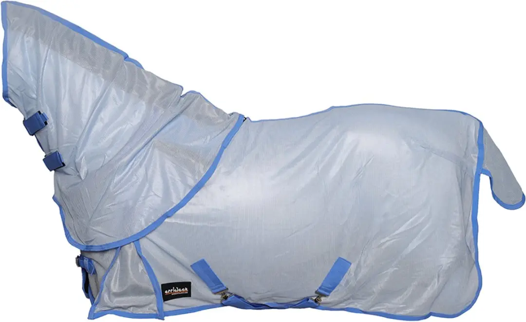 Epplejeck Vliegendeken Epplejeck Ejtiny 2.0 Met Hals Lichtblauw-blauw