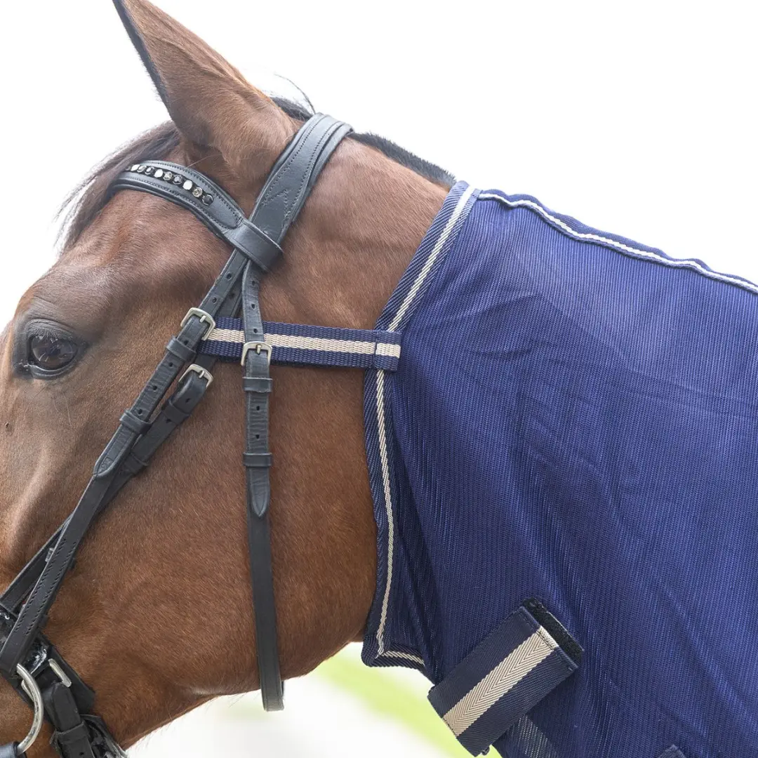 Epplejeck Ejfull Neck 2.0 Uitrij-vliegendeken 135cm - Donkerblauw