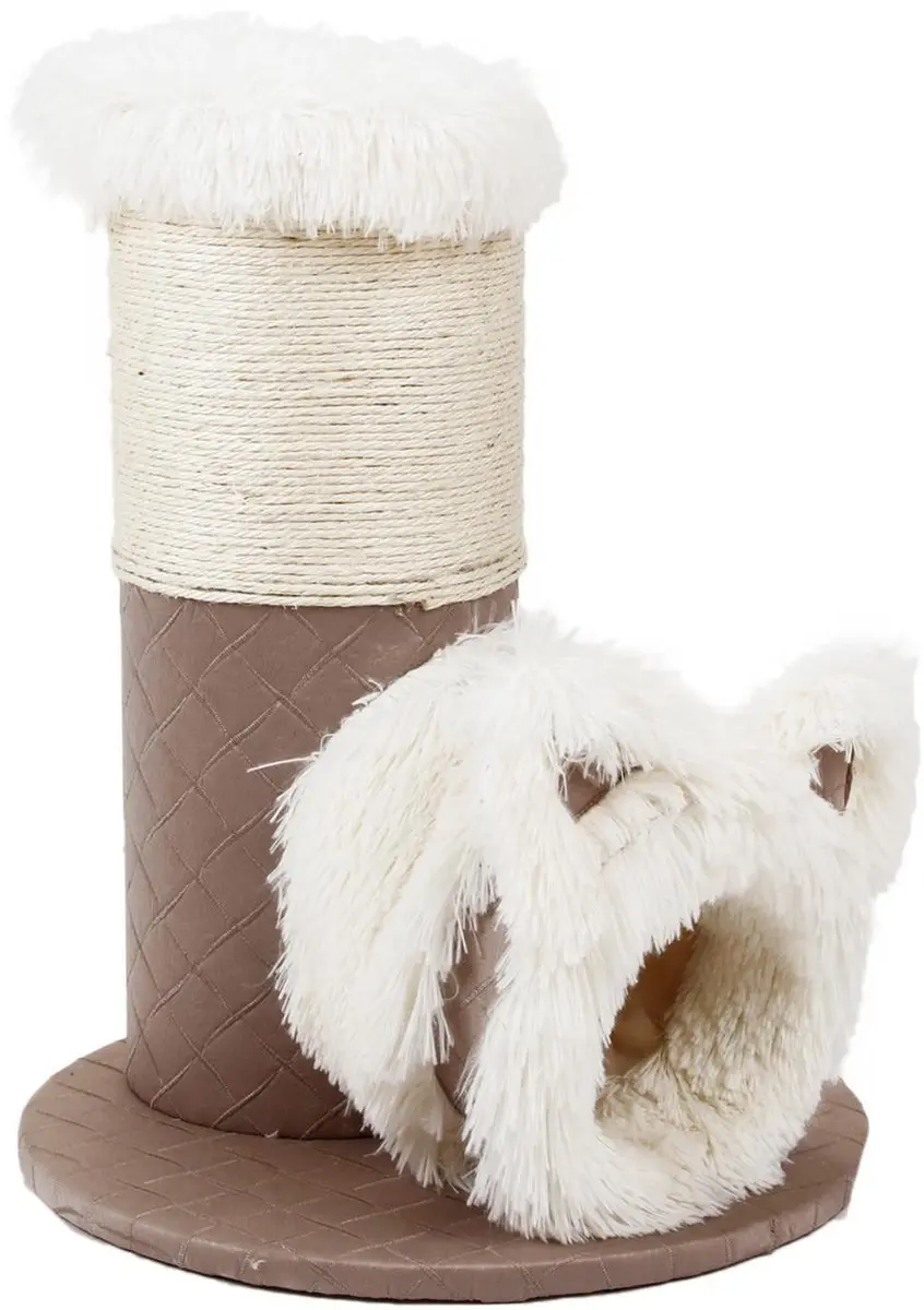 Nobleza Krabpaal Kattenhuis 45x45x54cm - Beige