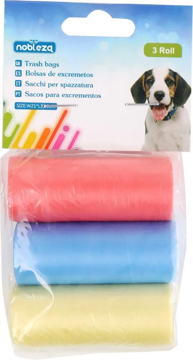 Nobleza Hondenpoepzakjes 45 Stuks