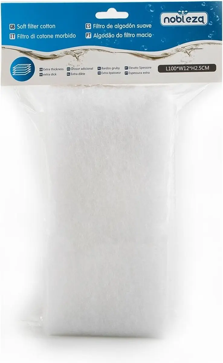 Nobleza Aquarium Filtervlies 100x12cm