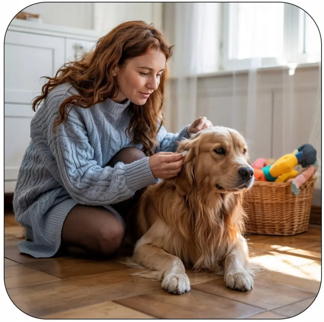 Nobleza Oorreiniger Doekjes Hond & Kat - 50 Stuks