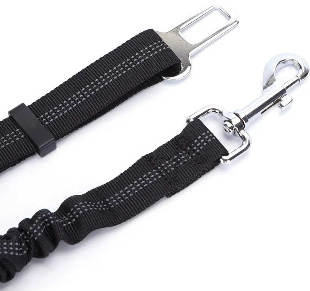 Nobleza Autogordel Hond 50-70cm - Zwart