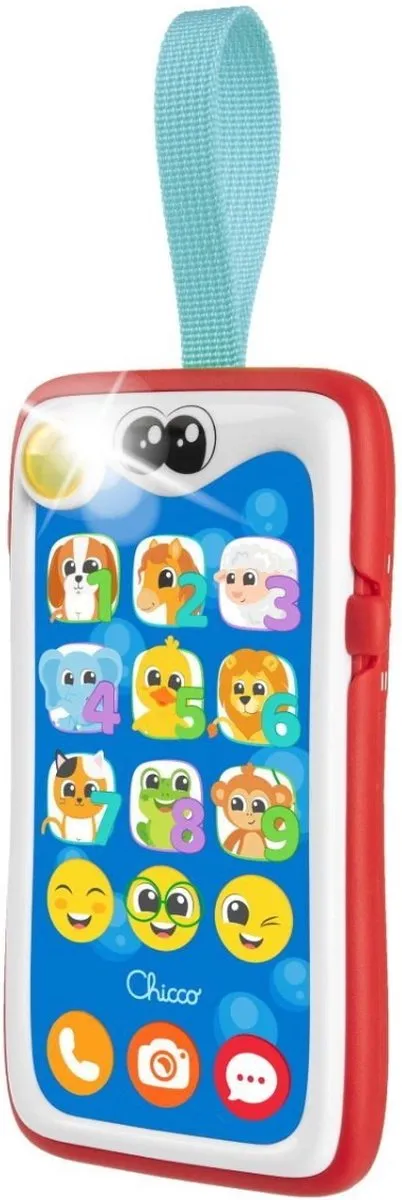 Chicco Mijn Eerste Smartphone 00011161000000 - Rood