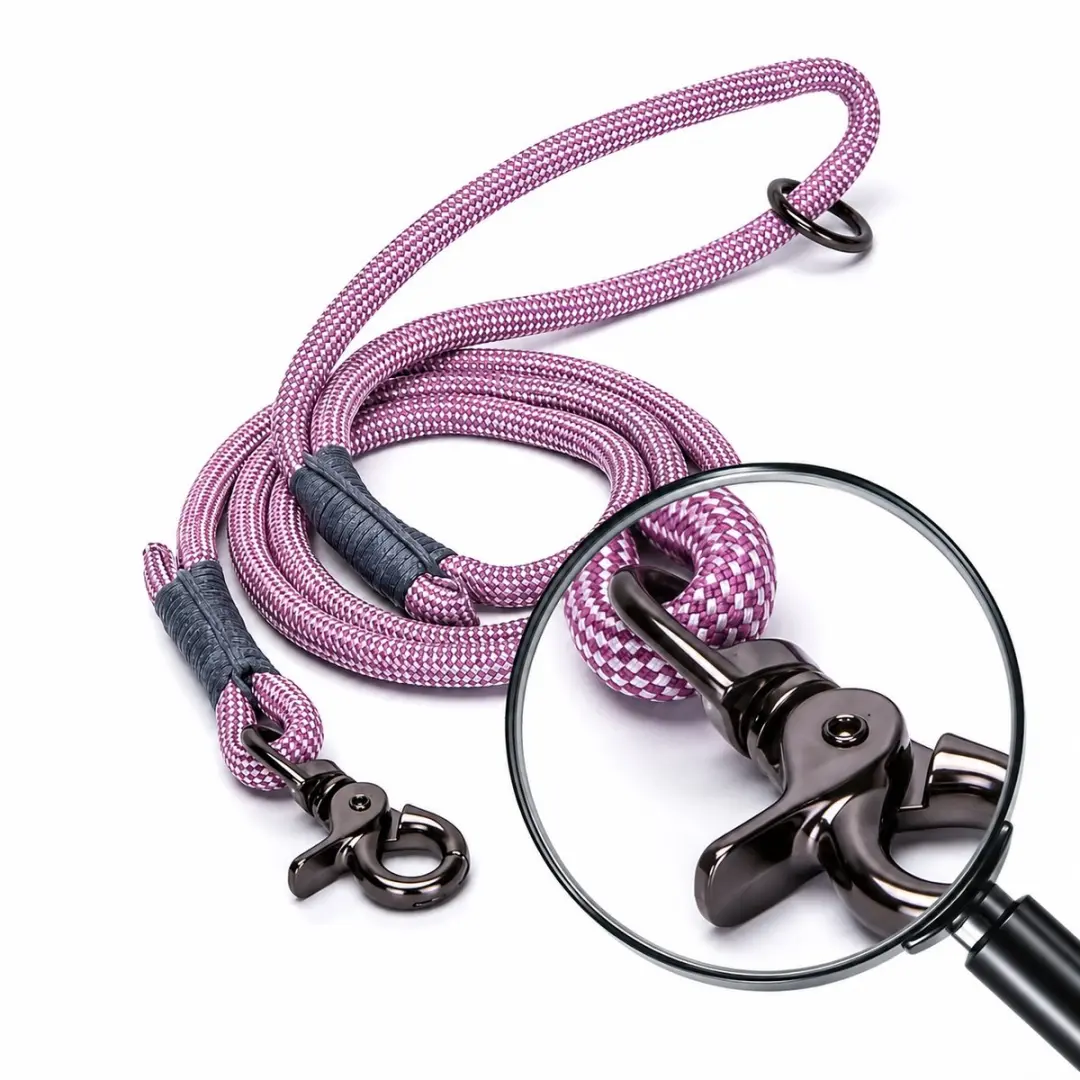 Nobleza Hondenriem 120cm - Reflecterend Roze