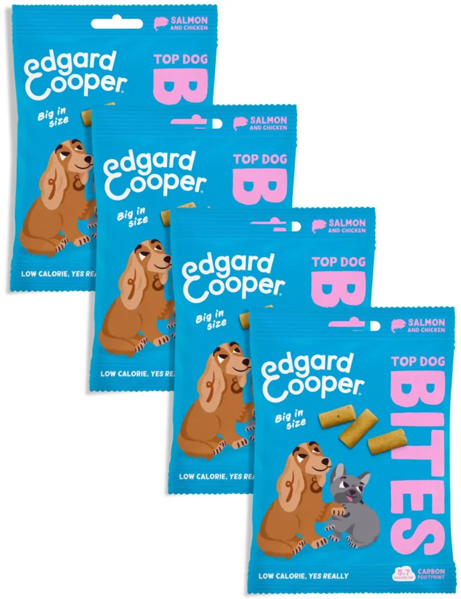 Edgard & Cooper Zalm Bites Hondensnacks