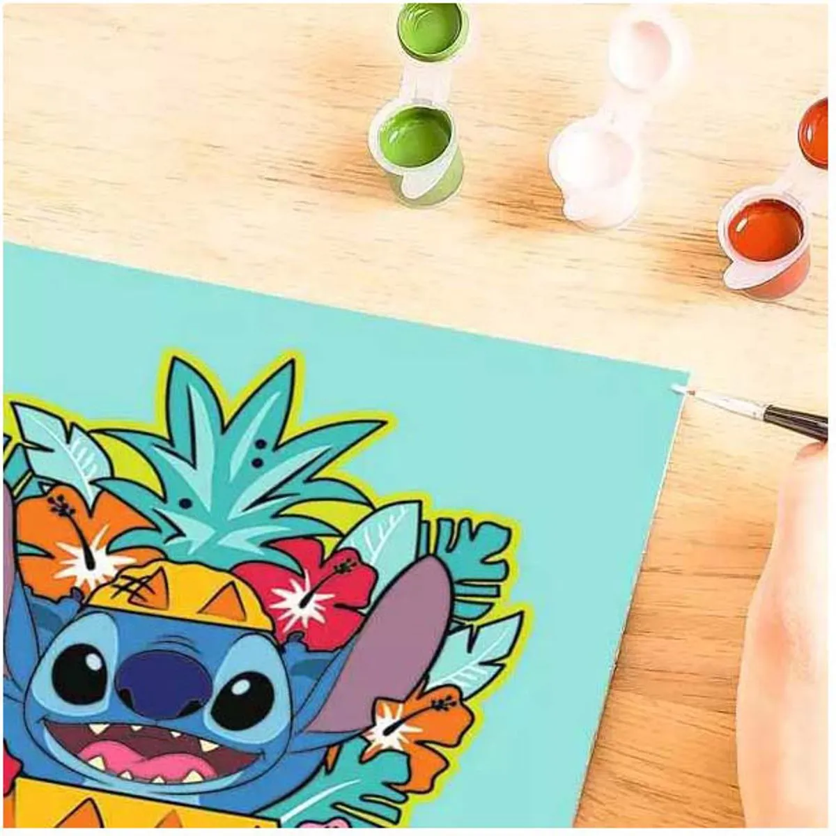 Ravensburger CreArt Disney Stitch Schilderen op nummer - Multicolor - 15 Kleuren